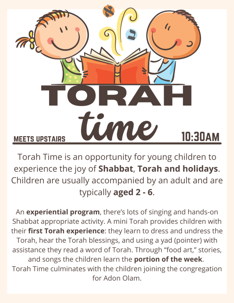 Torah Time Flyer