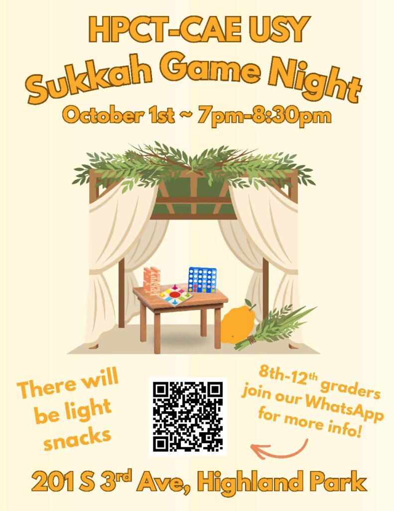 Sukkah Event USY