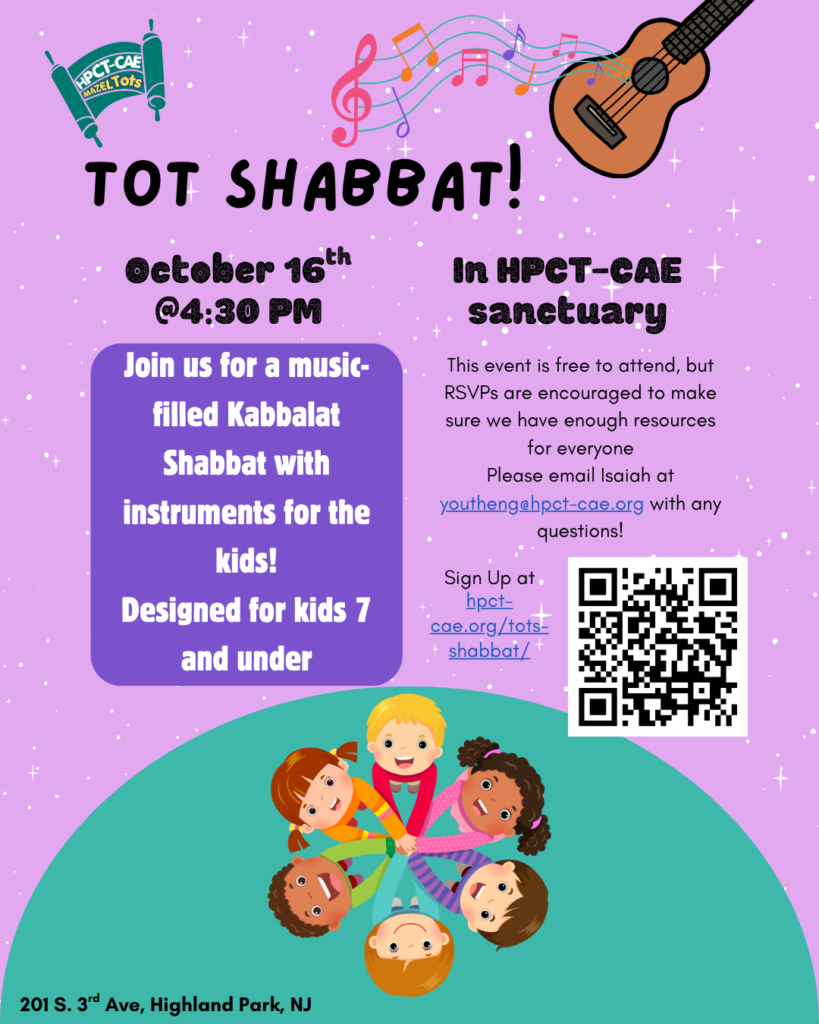 Social Media Tot Shabbat Oct. 16